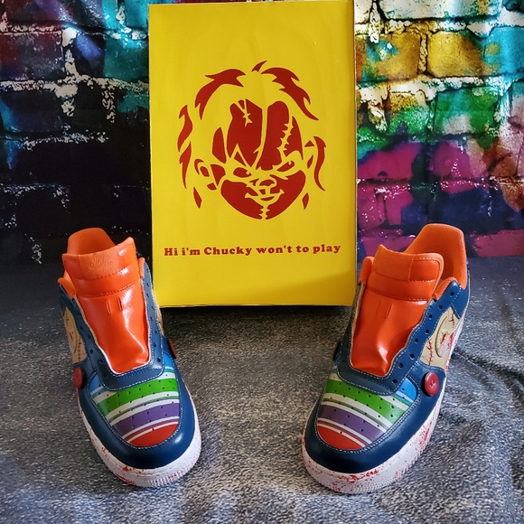 Nike | Shoes | Custom Chucky Air Force Ones | Poshmark